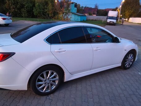 2008 Mazda 6 II (GH), белый, 599999 рублей, вид 4