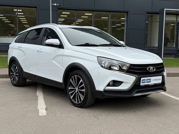 2018 Lada (ВАЗ) Vesta SW Cross I, белый - вид 2