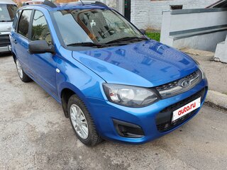 2018 Lada (ВАЗ) Kalina II, синий, 485000 рублей, вид 2
