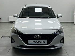 2020 Hyundai Solaris II Рестайлинг, серый, 1430000 рублей, вид 2