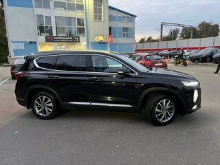 2020 Hyundai Santa Fe IV, чёрный, 2900000 рублей, вид 4