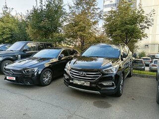 2016 Hyundai Santa Fe III Рестайлинг, чёрный, 2499000 рублей, вид 5