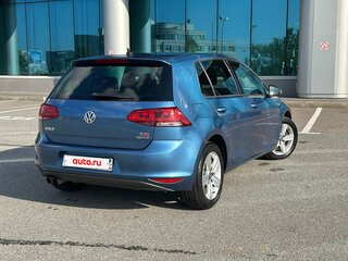 2013 Volkswagen Golf VII, голубой, 1100000 рублей, вид 4
