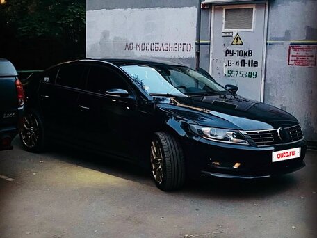 2013 Volkswagen Passat CC I Рестайлинг, чёрный, 1399000 рублей, вид 3