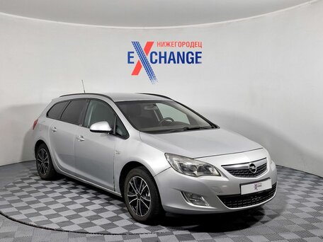 2012 Opel Astra J, серебристый, 469000 рублей, вид 3