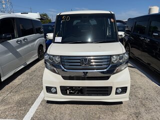 2014 Honda N-BOX I, белый, 485000 рублей, вид 1