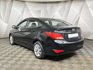 2016 Hyundai Solaris I Рестайлинг, чёрный, 989000 рублей, вид 4