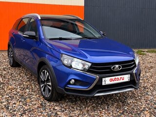 2020 Lada (ВАЗ) Vesta SW Cross I, синий, 1179000 рублей, вид 1