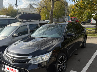 2017 Toyota Camry VII (XV50) Рестайлинг 2, чёрный, 2150000 рублей, вид 3