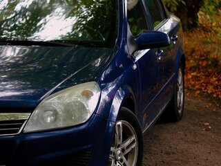 2008 Opel Astra H Рестайлинг, синий, 270000 рублей, вид 1