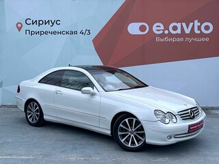 2008 Mercedes-Benz CLK-Класс 350 II (W209) Рестайлинг, белый, 930000 рублей, вид 3