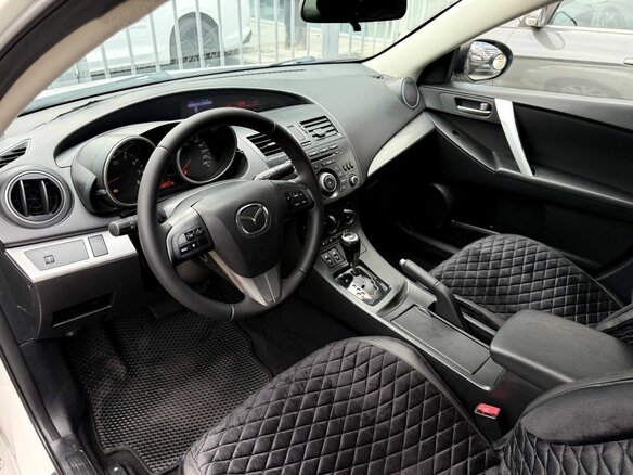 2013 Mazda 3 II (BL) Рестайлинг, белый - вид 12