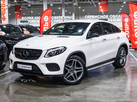 2015 Mercedes-Benz GLE Coupe 350 d I (C292), белый, 3739700 рублей, вид 1