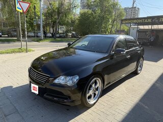 2007 Toyota Mark X I Рестайлинг, чёрный, 1120000 рублей, вид 2