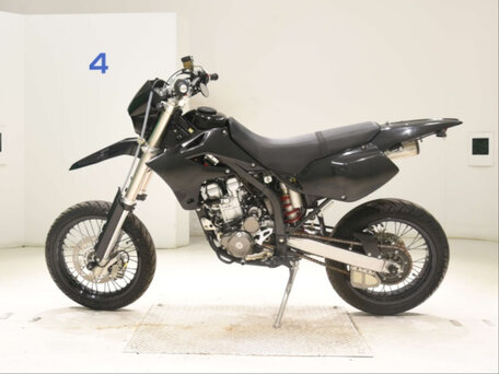 2005 Kawasaki D-tracker 250, чёрный, 220000 рублей, вид 2