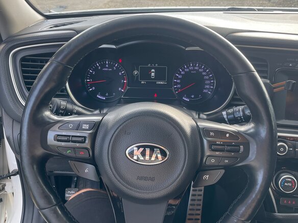 2014 Kia Optima III Рестайлинг, белый, 1450000 рублей - вид 7