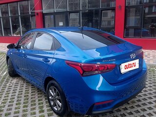2018 Hyundai Solaris II, синий, 1120000 рублей, вид 3