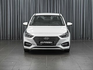 2018 Hyundai Solaris II, белый, 1299000 рублей, вид 3