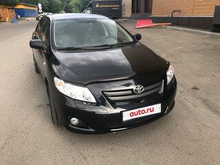 2008 Toyota Corolla X (E140, E150), чёрный, 870000 рублей, вид 1