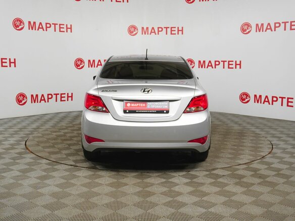 2016 Hyundai Solaris I Рестайлинг, серебристый - вид 5