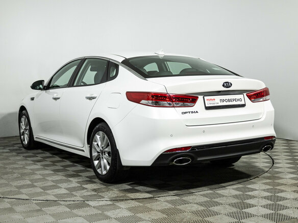 2018 Kia Optima IV, белый - вид 6