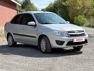 2018 Lada (ВАЗ) Granta I, серебристый, 490000 рублей, вид 2