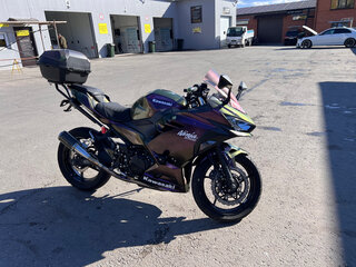 2019 Kawasaki Ninja 400, фиолетовый, 550000 рублей, вид 1