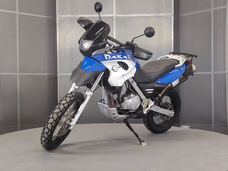 2001 BMW F 650 GS, синий, 319000 рублей, вид 4