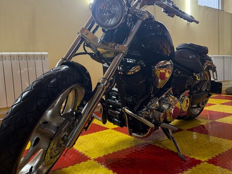 2009 Yamaha XV 1900, чёрный, 1300000 рублей, вид 4