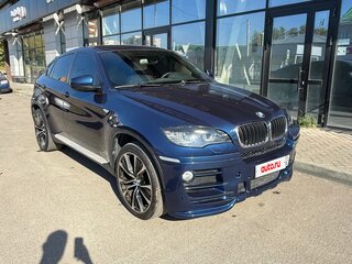 2012 BMW X6 30d I (E71) Рестайлинг, синий, 1670000 рублей, вид 3