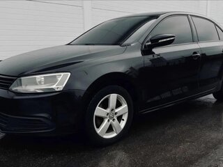 2013 Volkswagen Jetta VI, чёрный, 970000 рублей, вид 1