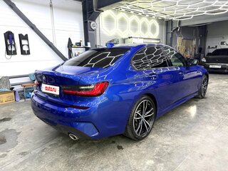 2019 BMW 3 серии 320d VII (G2x), синий, 3300000 рублей, вид 4