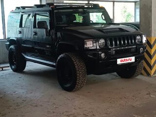 2008 Hummer H2 I Рестайлинг, чёрный, 5000000 рублей, вид 4