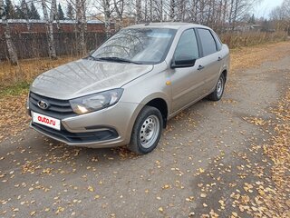 2020 Lada (ВАЗ) Granta I Рестайлинг, серый, 370000 рублей, вид 1