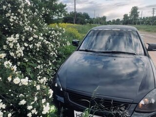2008 Lada (ВАЗ) Priora I, чёрный, 220000 рублей, вид 1