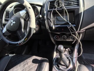 2012 Mitsubishi ASX I, синий, 790000 рублей, вид 4