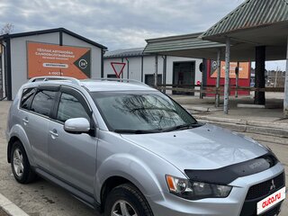 2011 Mitsubishi Outlander II Рестайлинг, серебристый, 1085000 рублей, вид 2