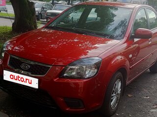 2011 Kia Rio II Рестайлинг, красный, 710000 рублей, вид 2