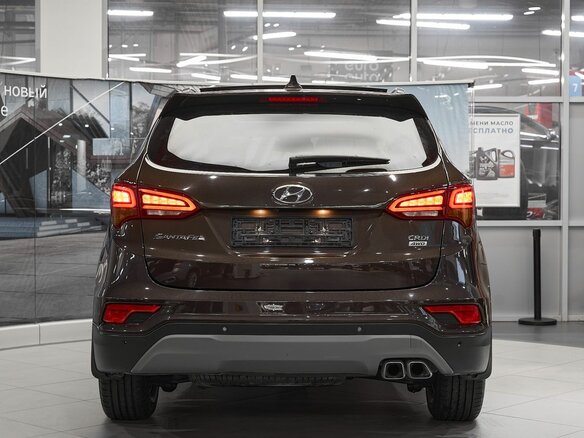 2018 Hyundai Santa Fe III Рестайлинг, коричневый, 2399000 рублей - вид 4