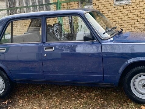 2005 Lada (ВАЗ) 2107, синий, 215000 рублей - вид 2