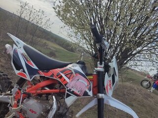 2023 Kayo Basic TT125, жёлтый, 75000 рублей, вид 3