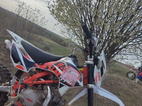 2023 Kayo Basic TT125, жёлтый, 75000 рублей, вид 3