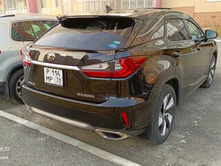 2016 Lexus RX 200t IV, чёрный, 3690000 рублей, вид 2