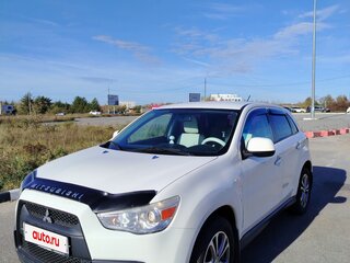 2012 Mitsubishi ASX I Рестайлинг, белый, 980000 рублей, вид 1