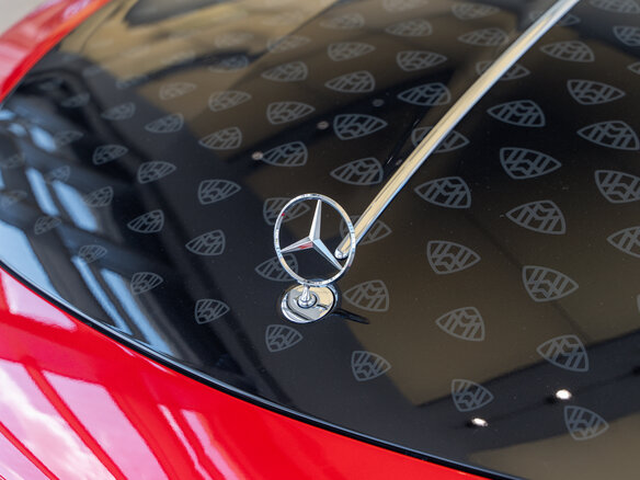 2025 Mercedes-Benz Maybach SL, красный - вид 28