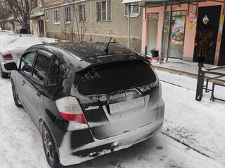 2008 Honda Jazz II, чёрный, 570000 рублей, вид 5