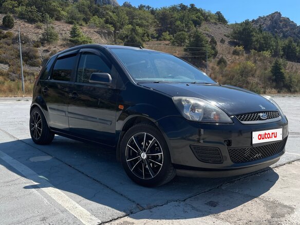 2006 Ford Fiesta Mk5, чёрный, 375000 рублей - вид 2