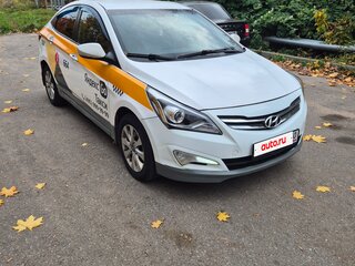 2016 Hyundai Solaris I Рестайлинг, белый, 480000 рублей, вид 3