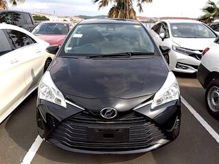 2018 Toyota Vitz III (XP130) Рестайлинг 2, чёрный, 1080000 рублей, вид 1