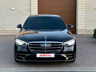 2021 Mercedes-Benz S-Класс 500 Long 4MATIC VII (W223), чёрный, 8350000 рублей, вид 3